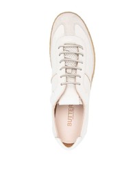 Baskets basses en cuir blanches Buttero