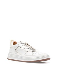 Baskets basses en cuir blanches Buttero