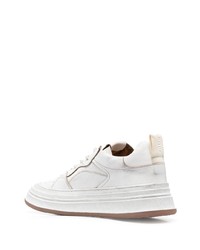 Baskets basses en cuir blanches Buttero