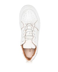 Baskets basses en cuir blanches Buttero