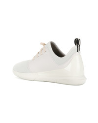 Baskets basses en cuir blanches Bally