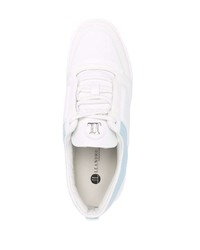 Baskets basses en cuir blanches Leandro Lopes