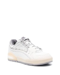 Baskets basses en cuir blanches Li-Ning