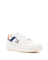 Baskets basses en cuir blanches Tommy Jeans