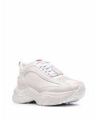 Baskets basses en cuir blanches Misbhv