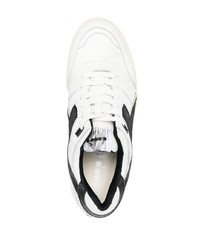 Baskets basses en cuir blanches Diadora