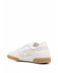 Baskets basses en cuir blanches Tom Ford