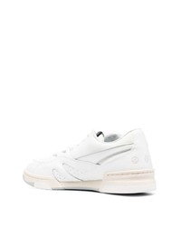 Baskets basses en cuir blanches Li-Ning