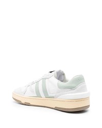 Baskets basses en cuir blanches Lanvin