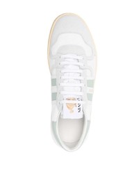 Baskets basses en cuir blanches Lanvin