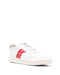 Baskets basses en cuir blanches Saucony