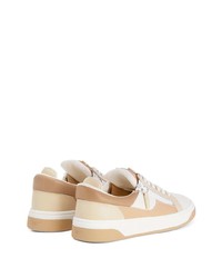 Baskets basses en cuir blanches Giuseppe Zanotti