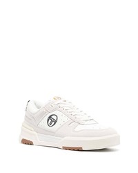 Baskets basses en cuir blanches Sergio Tacchini