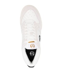 Baskets basses en cuir blanches Sergio Tacchini