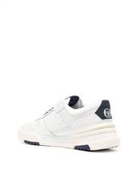 Baskets basses en cuir blanches Sergio Tacchini