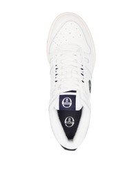 Baskets basses en cuir blanches Sergio Tacchini