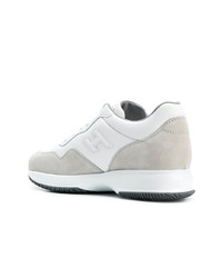 Baskets basses en cuir blanches Hogan