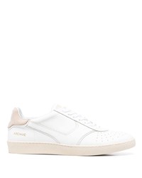 Baskets basses en cuir blanches Pantofola D'oro