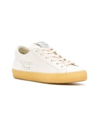 Baskets basses en cuir blanches Philippe Model