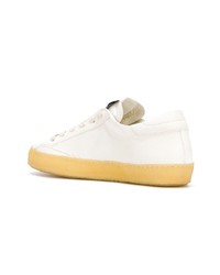 Baskets basses en cuir blanches Philippe Model