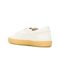 Baskets basses en cuir blanches Philippe Model