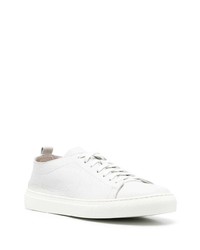 Baskets basses en cuir blanches Henderson Baracco