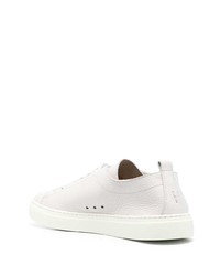 Baskets basses en cuir blanches Henderson Baracco