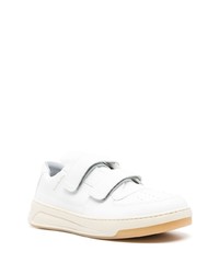 Baskets basses en cuir blanches Acne Studios