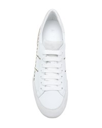 Baskets basses en cuir blanches Hogan