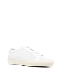 Baskets basses en cuir blanches Common Projects