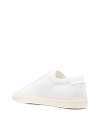 Baskets basses en cuir blanches Common Projects