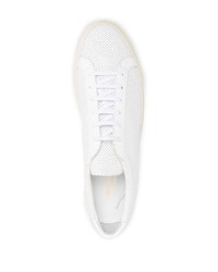 Baskets basses en cuir blanches Common Projects