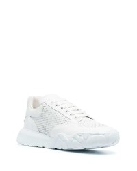 Baskets basses en cuir blanches Alexander McQueen