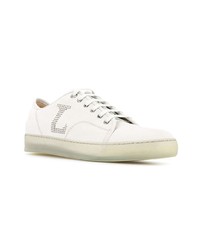 Baskets basses en cuir blanches Lanvin