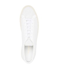 Baskets basses en cuir blanches Common Projects