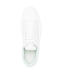 Baskets basses en cuir blanches Alexander McQueen