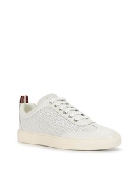 Baskets basses en cuir blanches Bally