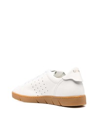 Baskets basses en cuir blanches Loewe