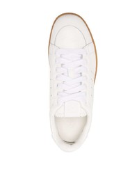 Baskets basses en cuir blanches Loewe