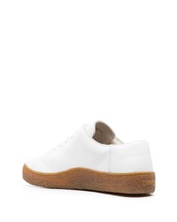 Baskets basses en cuir blanches Camper