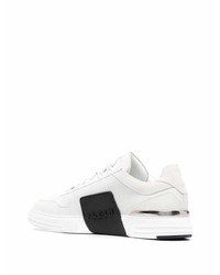 Baskets basses en cuir blanches Philipp Plein