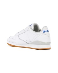 Baskets basses en cuir blanches Reebok