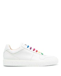 Baskets basses en cuir blanches Philipp Plein