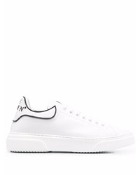 Baskets basses en cuir blanches Philipp Plein