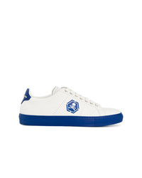 Baskets basses en cuir blanches Philipp Plein