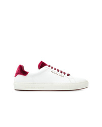 Baskets basses en cuir blanches Philipp Plein