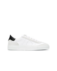 Baskets basses en cuir blanches Philippe Model