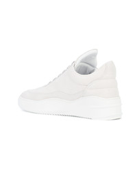 Baskets basses en cuir blanches Filling Pieces