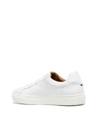 Baskets basses en cuir blanches Tommy Hilfiger