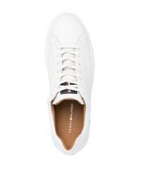 Baskets basses en cuir blanches Tommy Hilfiger